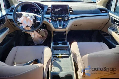 2022 Honda Odyssey Ex z USA, uszkodzony, nr VIN 5FNRL6H55NB033246